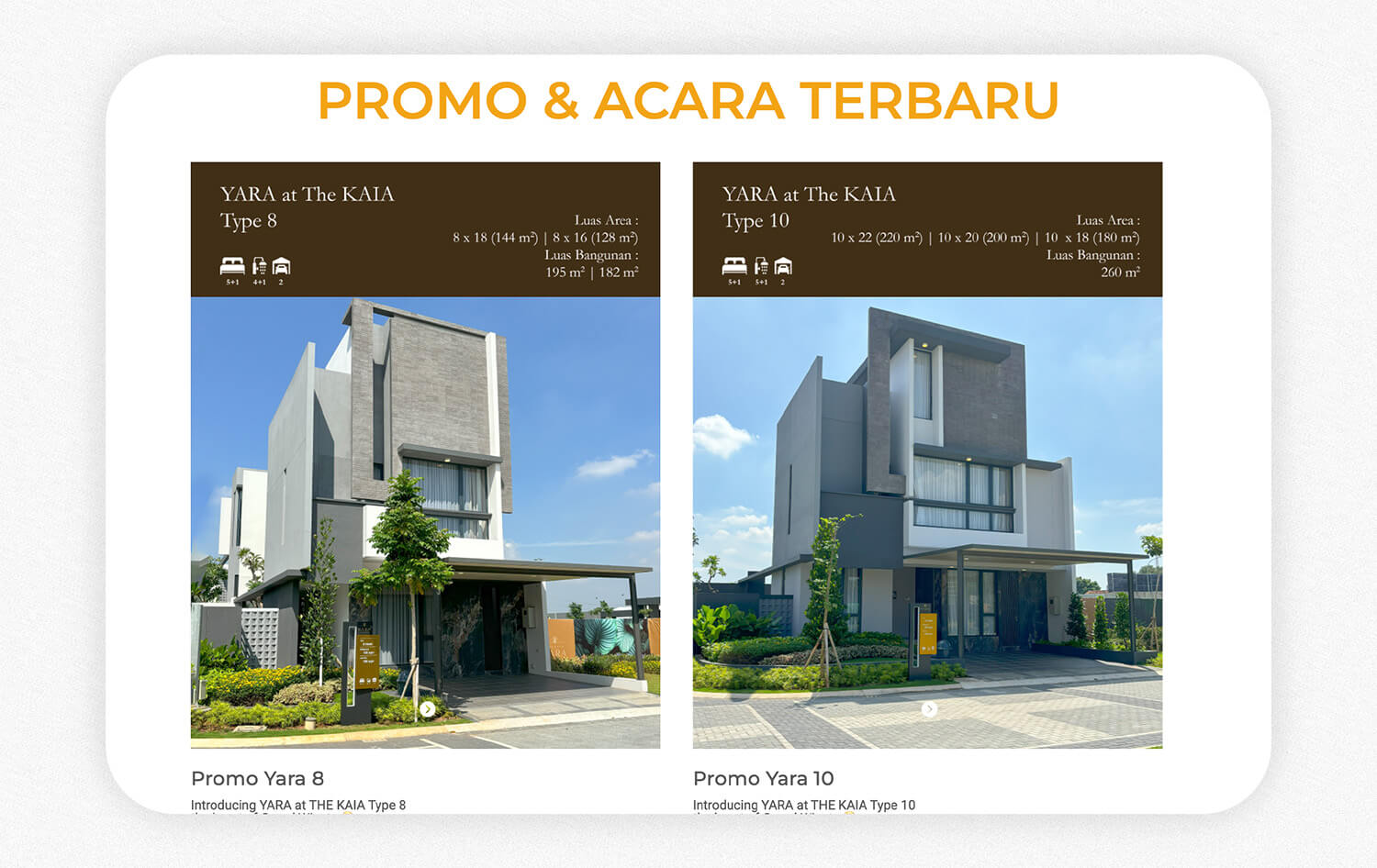 Portfolio Advanstudio - Grand Wisata Bekasi Property Sales | Profile & Catalog Website Development